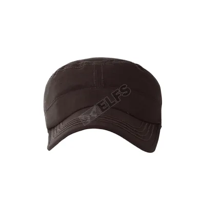 TOPI KOMANDO Topi Komando Military Cap Canvas Polos Coklat Tua 2 to3_komando_ct_1_copy