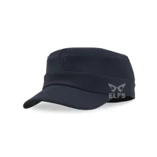 TOPI KOMANDO Topi Komando Military Cap Emboss Polos Abu Tua