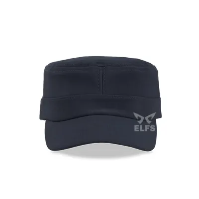 TOPI KOMANDO Topi Komando Military Cap Emboss Polos Abu Tua 2 to3_komando_emboss_at_1_copy