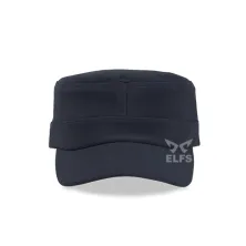 TOPI KOMANDO Topi Komando Military Cap Emboss Polos Abu Tua