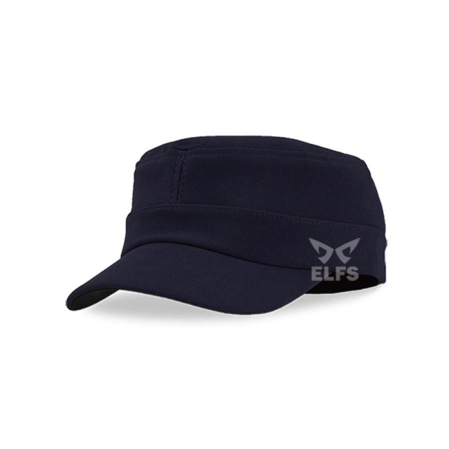 TOPI KOMANDO Topi Komando Military Cap Emboss Polos Biru Dongker 1 to3_komando_emboss_bd_0_copy