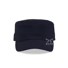 TOPI KOMANDO Topi Komando Military Cap Emboss Polos Biru Dongker