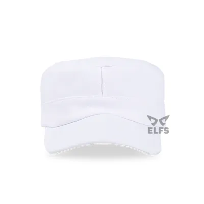 TOPI KOMANDO Topi Komando Military Cap Emboss Polos Putih 2 to3_komando_emboss_px_1_copy