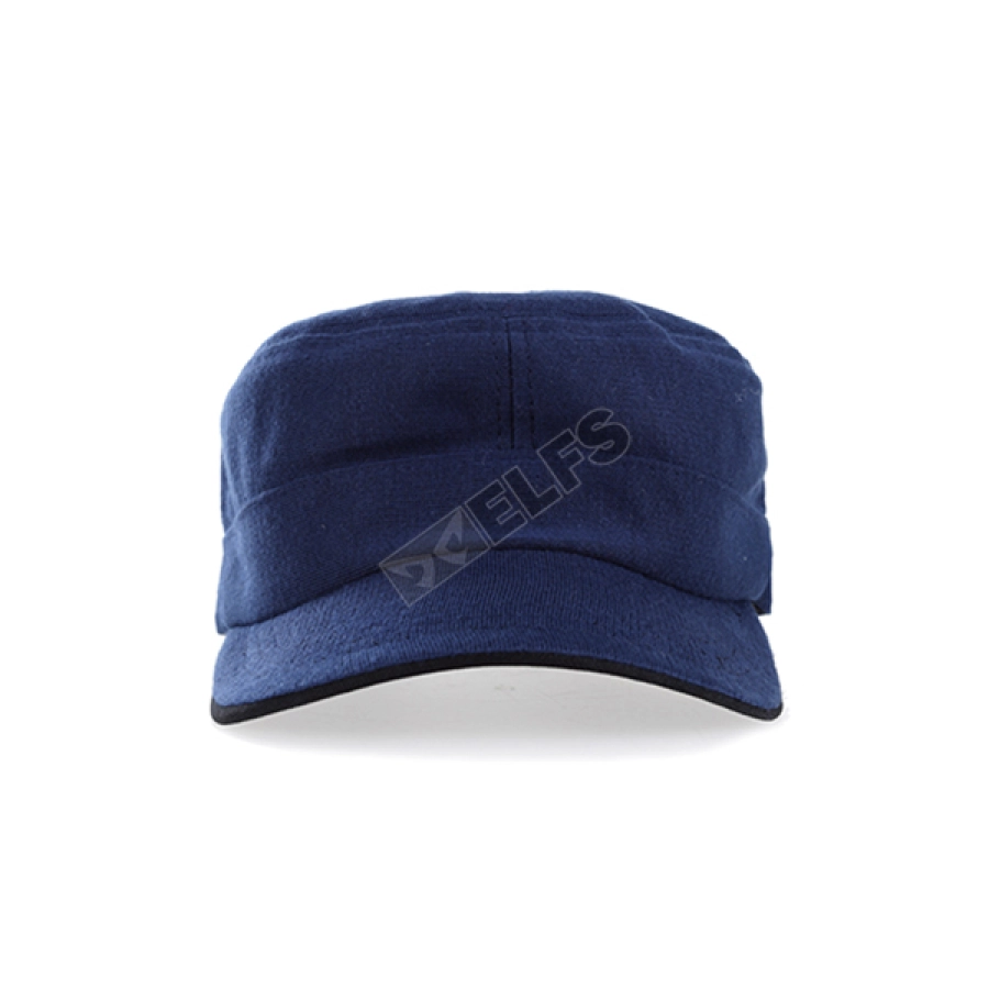 TOPI KOMANDO Topi Komando Military Cap Fleece Polos Biru Tua 2 to3_komando_fleece_bt_1_copy