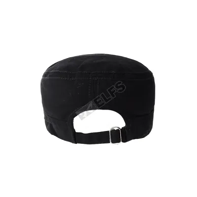 TOPI KOMANDO Topi Komando Military Cap Canvas Polos Hitam 3 to3_komando_hx_2_copy