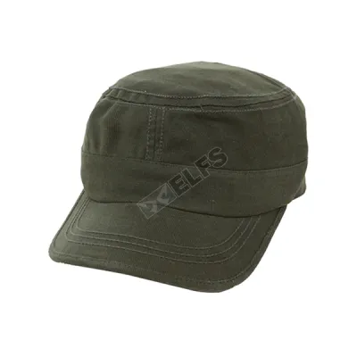 TOPI KOMANDO Topi Komando Military Cap Canvas Polos Hijau Tua 1 to3_komando_it_0_copy