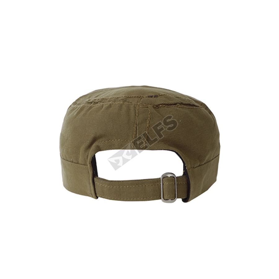 TOPI KOMANDO Topi Komando Military Cap Canvas Polos Khaki 3 to3_komando_kh_2_copy