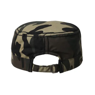 TOPI KOMANDO Topi Komando Kanvas Tactical Military Cap Coklat Muda 3 to3_komando_loreng_cm2