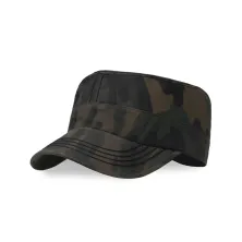 TOPI KOMANDO TOPI KOMANDO KANVAS TACTICAL MILITARY CAP COKLAT TUA