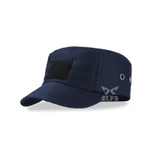 TOPI KOMANDO Topi Komando Military Cap Velcro Biru Dongker