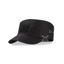 TOPI KOMANDO Topi Komando Military Cap Velcro Hitam