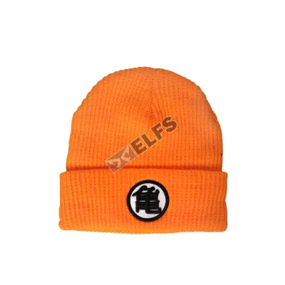 KUPLUK Topi Kupluk Rajut Katun Bordir Beanie Hat Winter Orange 3 to3_kupluk_bordir_dragonball_or2