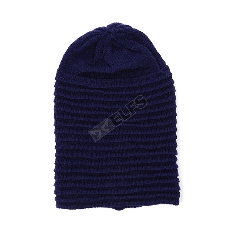 KUPLUK Beanie Hat Kupluk Rajut Alur Biru Dongker 4 to3_kupluk_rajut_alur_bd_3_copy