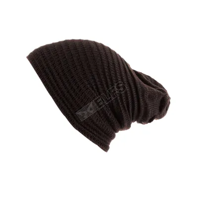 KUPLUK Beanie Hat Kupluk Rajut Alur Coklat Tua 1 to3_kupluk_rajut_alur_ct_0_copy