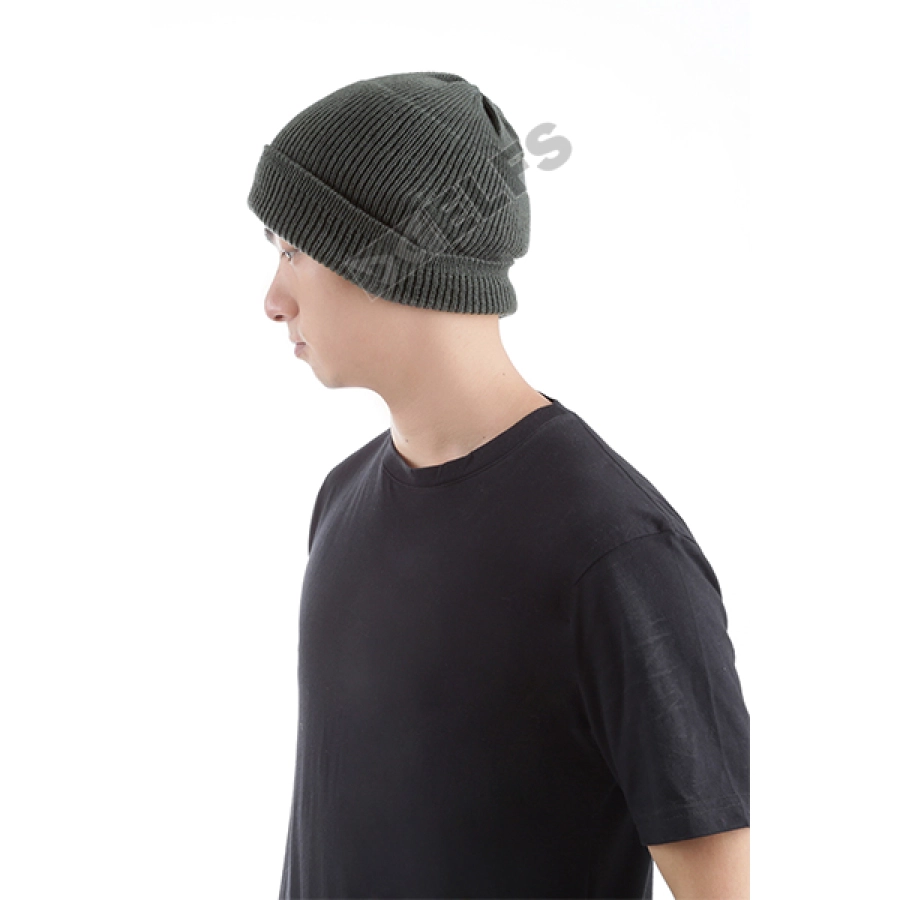 KUPLUK Beanie Hat Kupluk Rajut Polos Abu Tua 3 to3_kupluk_rajut_polos_at_2_copy