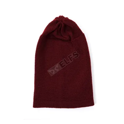 KUPLUK Beanie Hat Kupluk Rajut Polos Maroon 4 to3_kupluk_rajut_polos_mo_3_copy