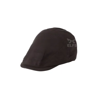 TOPI PELUKIS Topi Flatcap Painter Canvas Polos Coklat Tua 1 to3_painter_canvas_ct_0