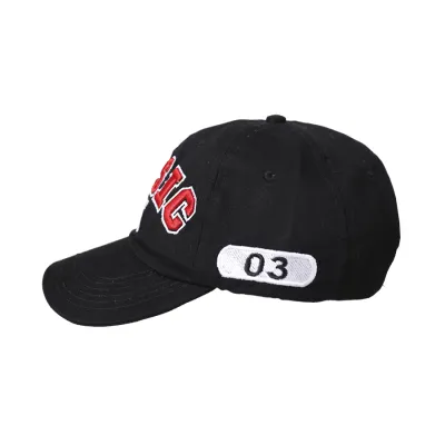 BASEBALL MOTIF Elfs - Topi Baseball Bordir Sobek Impor Unisex Cap Basic Hitam 3 to3_rapel_baseball_sobek_basic_hx2