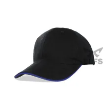 BASEBALL POLOS RAPEL Topi Baseball Cap Rapel Denim Black List Biru Tua