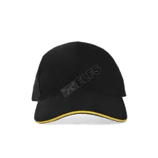 BASEBALL POLOS RAPEL Topi Baseball Cap Rapel Denim Black List Kuning Tua