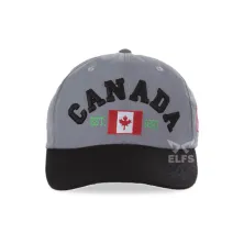 BASEBALL MOTIF Unisex Topi Baseball Rapel Fullcap Canada Abu Tua