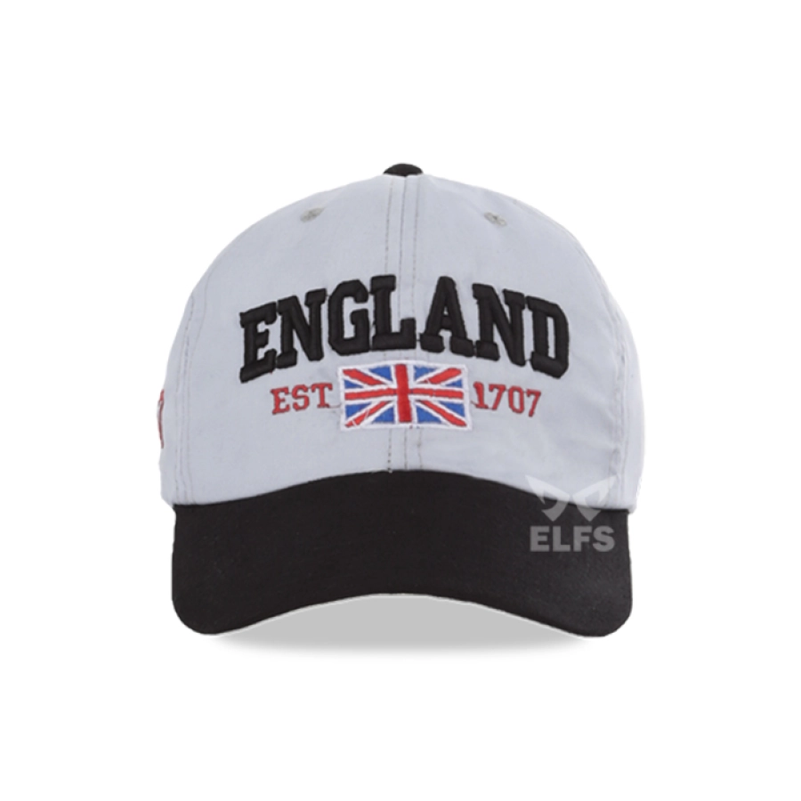 BASEBALL MOTIF Unisex Topi Baseball Rapel Fullcap England Abu Muda 2 to3_rapel_fullcap_england_am_01_copy