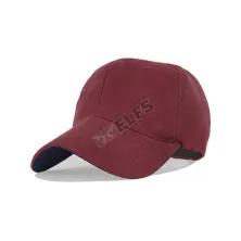 BASEBALL POLOS RAPEL Topi Baseball Cap Rapel Denim Navy Layer Maroon