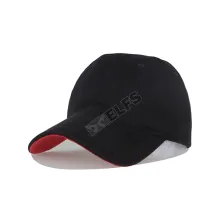 BASEBALL POLOS RAPEL Topi Baseball Cap Rapel Denim Red Layer Hitam