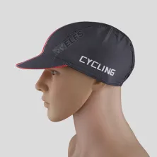 TOPI RIMBA / MANCING Topi Sepeda Cycling Cap Breathable Quick Dry Bike To Work Full Print List Kecil Merah Cabe