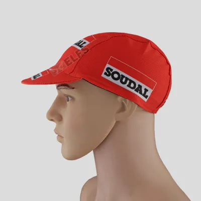 TOPI RIMBA / MANCING Topi Sepeda Cycling Cap Breathable Quick Dry Bike To Work Full Print Orange Lotto 2 to3_sepeda_lotto_soudal_or_1