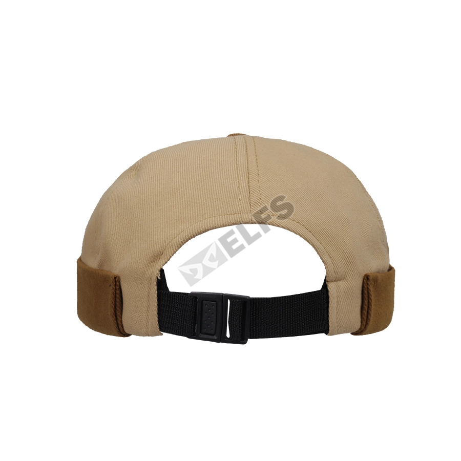 PECI Topi Peci Miki Hat Kupluk Muslim Kanvas 2 Tone Cream 2 to3_topi_peci_canvas_miki_hat_2tone_cr1