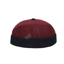 PECI Topi Peci Miki Hat Kupluk Muslim Kanvas 2 Tone Maron