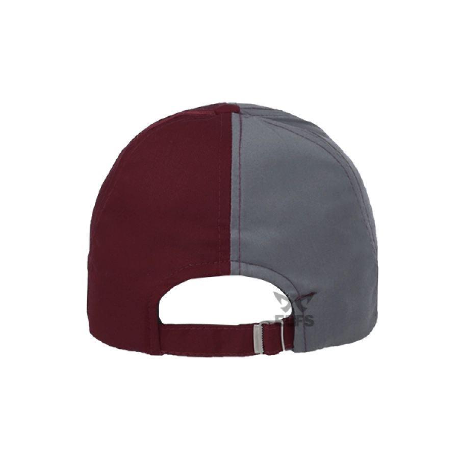 BASEBALL POLOS TWILL Unisex Topi Baseball Basic Twill Baseball Cap 2 Tone Abu Muda Maroon 3 to3_twill_baseball_cap_2tone_am_mo_2