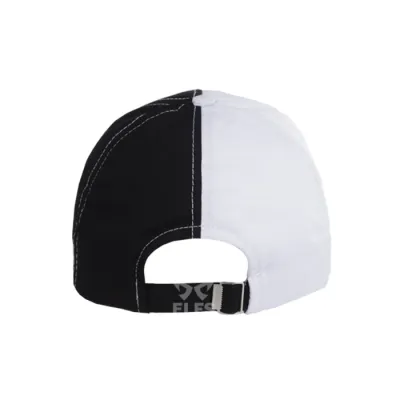 BASEBALL POLOS TWILL Unisex Topi Baseball Basic Twill Baseball Cap 2 Tone Putih Hitam 3 to3_twill_baseball_cap_2tone_px_hx_2