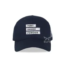 BASEBALL MOTIF Unisex Topi Baseball Twill Korea First Order Biru Dongker