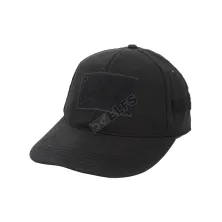 TOPI KOMANDO Topi Velcro Tactical Cap Ripstop Polos Hitam