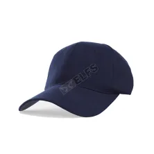 BASEBALL POLOS TWILL Topi Unisex Baseball Polos Canvas Swiding Rel Biru Dongker