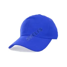 BASEBALL POLOS TWILL Topi Unisex Baseball Polos Canvas Swiding Rel Biru Eletrik