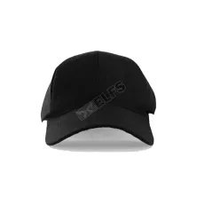 BASEBALL POLOS TWILL Topi Unisex Baseball Polos Canvas Swiding Rel Hitam