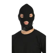 KUPLUK Balaclava Rajut Maling Hitam