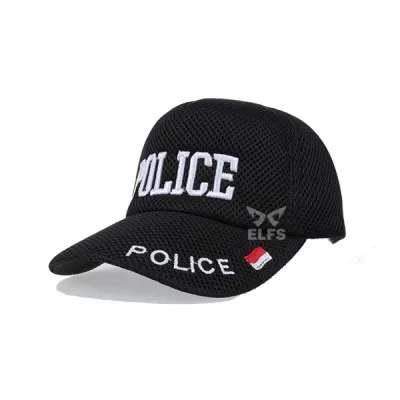 BASEBALL MOTIF Topi Pria Double Mess Polisi Hitam 1 toko_online_elfs_shop_topi_pria_double_mess_polisi_hitam_hx_0_copy