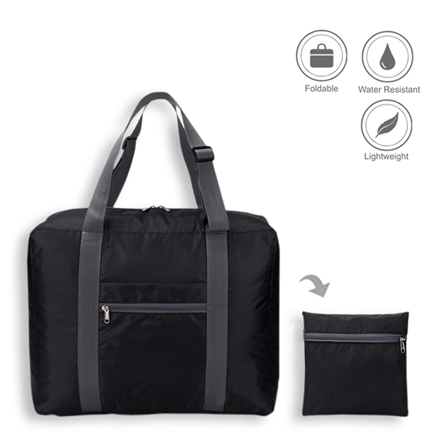 TRAVEL BAG Tas Travel Luggage Bag Foldable Water Resistant 35L 016 Hitam 1 travel_bag_steve_35l_black_0