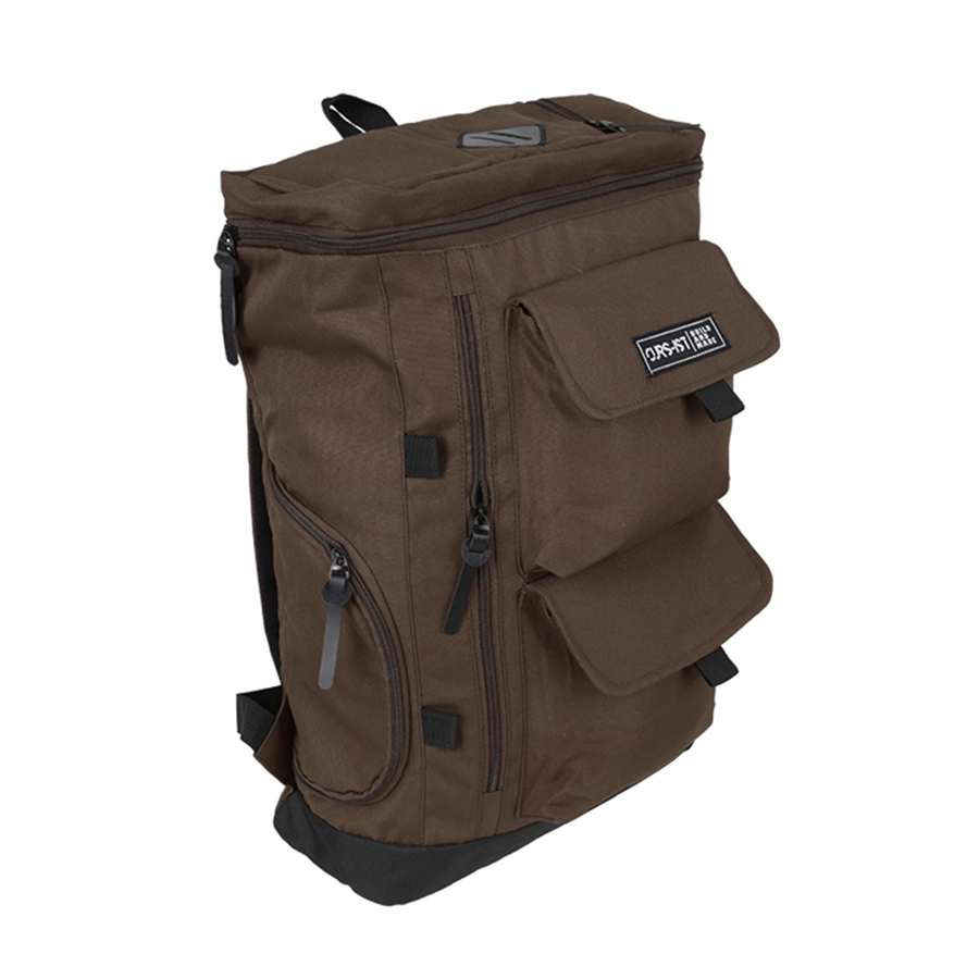 TAS RANSEL TAS RANSEL CANVAS OURS-IST ZIPPER POLOS TAS PUNGGUNG BACK PACK COKLAT TUA 2 trim_canvas_toreto_ct1_copy