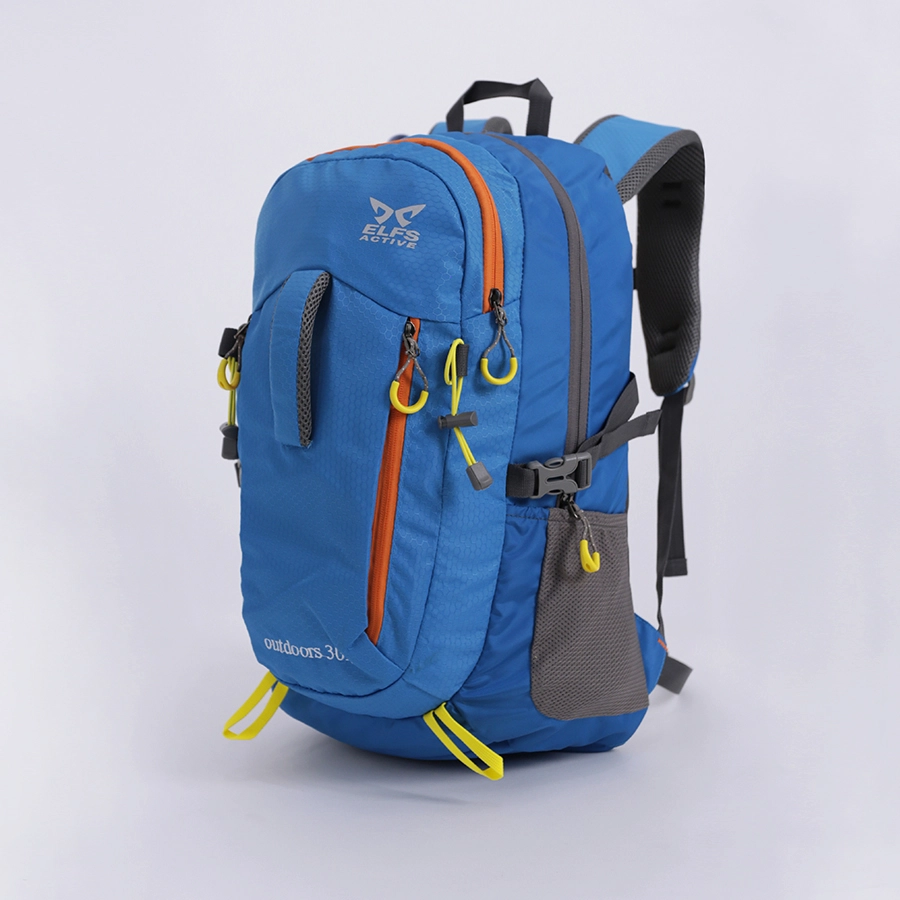 TAS GUNUNG Tas Ransel Gunung Carrier 30L Tenteng Water Resistant Hiking Bag 3D Mesh Biru Tua 1 trim_gunung_elfs_30l_tenteng_bt0