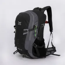 TAS GUNUNG Tas Ransel Gunung Carrier 35L Backsupport Water Resistant Hiking Bag Free Raincover Hitam