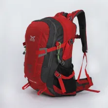 TAS GUNUNG Tas Ransel Gunung Carrier 35L Backsupport Water Resistant Hiking Bag Free Raincover Merah Cabe