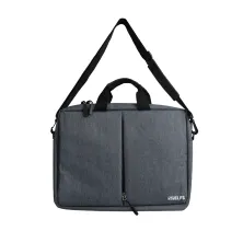 TAS SELEMPANG BESAR Tas Selempang Laptop Urban 18 Inch Tas Kerja Kantor Kasual Jinjing A7601 Abu Muda