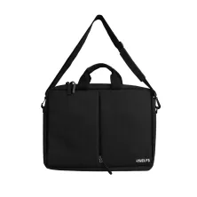 TAS SELEMPANG BESAR Tas Selempang Laptop Urban 18 Inch Tas Kerja Kantor Kasual Jinjing A7601 Hitam