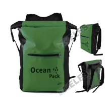 TAS GUNUNG Dry Bag Backpack Waterproof 25 Liter  Tas Ransel Anti Air 100 Hijau Tua
