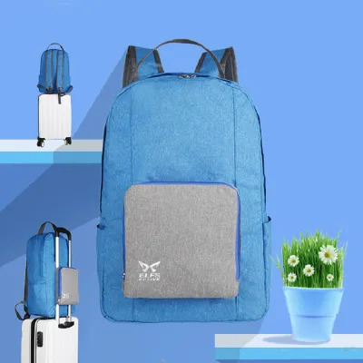 DAY PACK Tas Ransel Lipat 25L Foldable Backpack Misty Biru Muda 2 trim_ransel_misty_pocket2